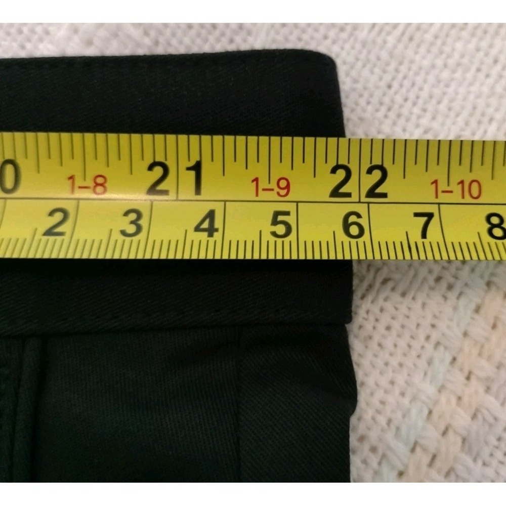 NWT Fabletics The High Side Chino Pants Black Men 42x25 (Tag 42x30) Slim Stretch - Picture 6 of 13